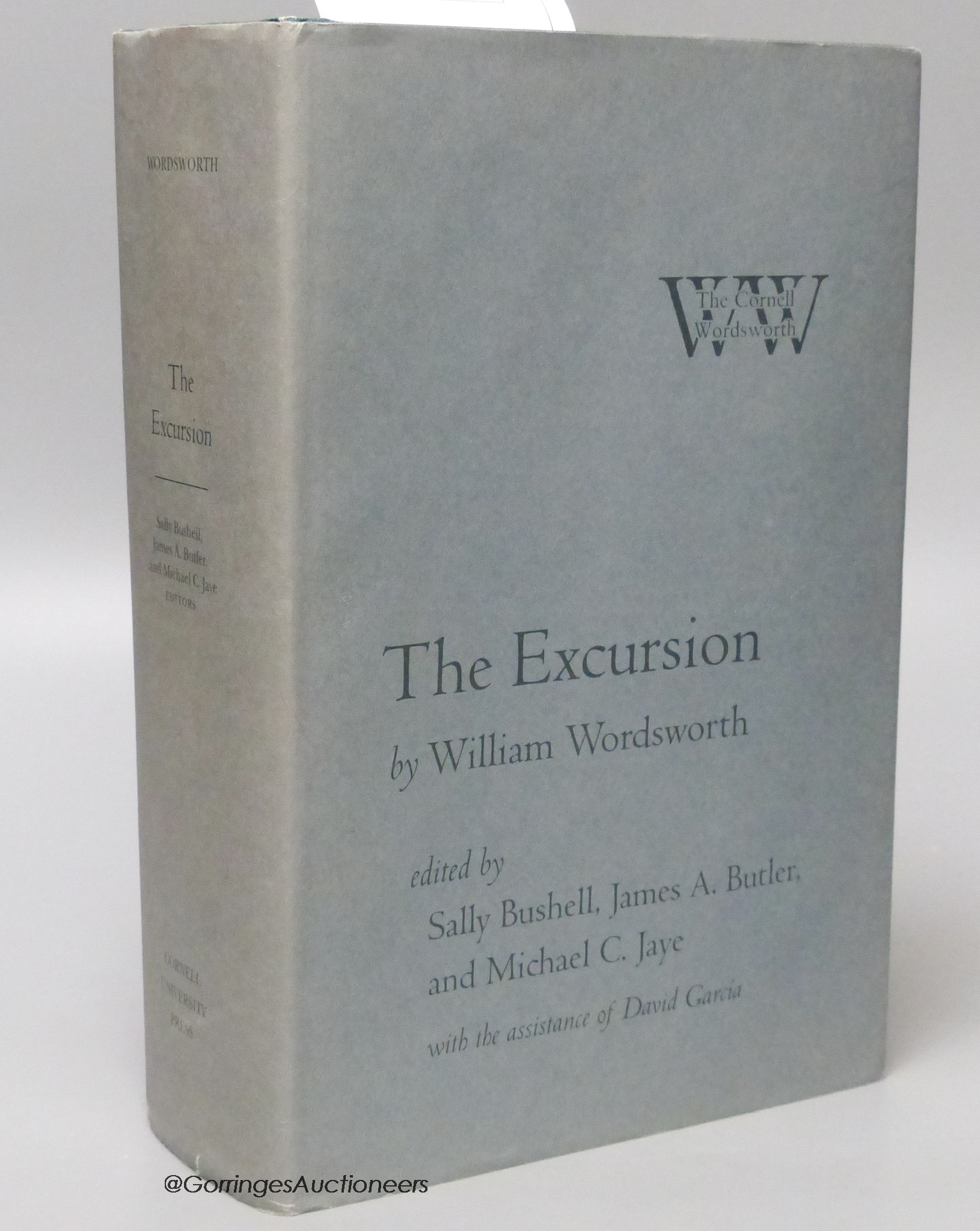 Wordsworth, William- The Excursion (The Cornell Wordsworth), qto, green cloth with dj, Cornell University, 2007